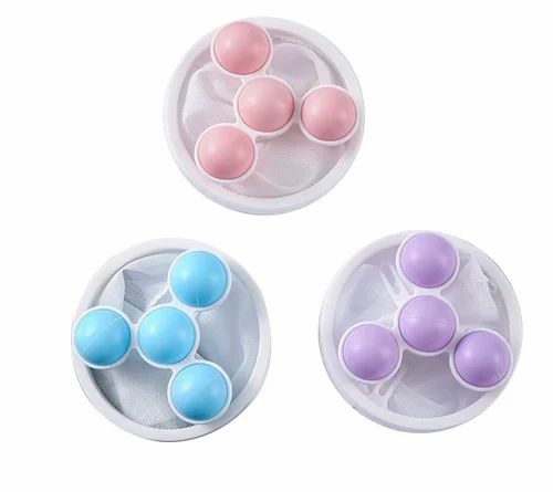 Washing Machine Floating Lint Mesh Bag Hair Filter Laundry Ball Floating Hair Catcher